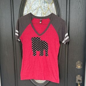 District Made Red and Black Tee - S - Great Condition